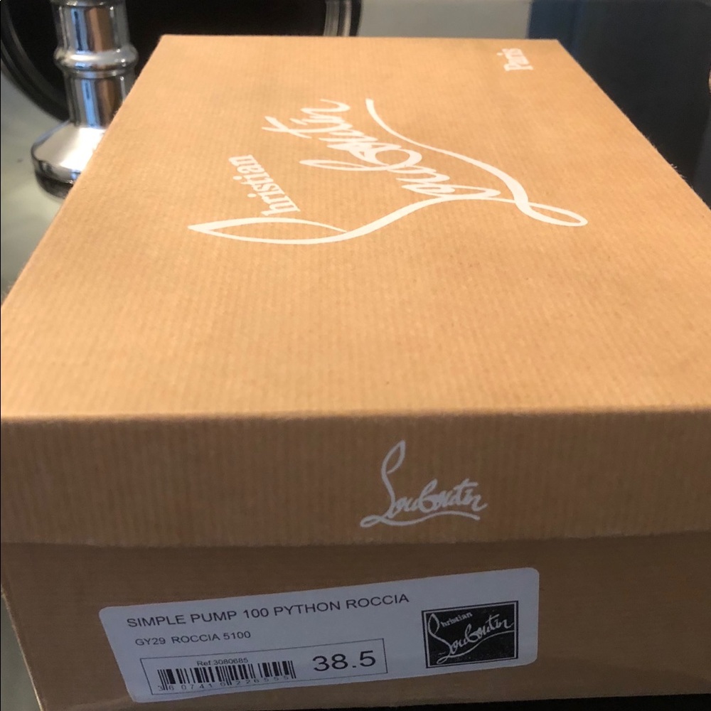 Christian Louboutin Python Pump 100 - image 6